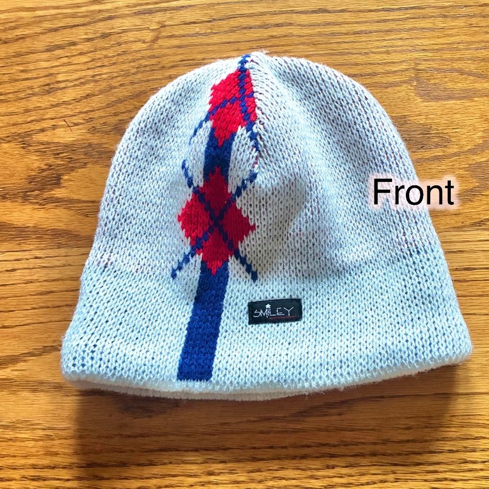 "Smiley" Ski Cap, O/S, EUC (like new)